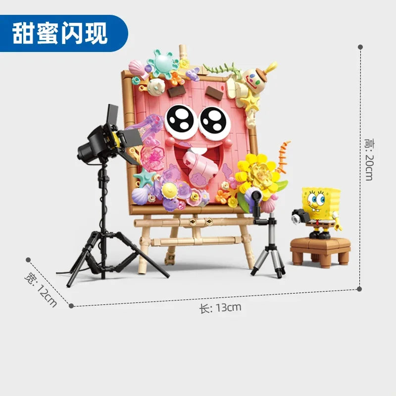 SpongeBob SquarePants Series Building Block Creative Bouquet - Image 9