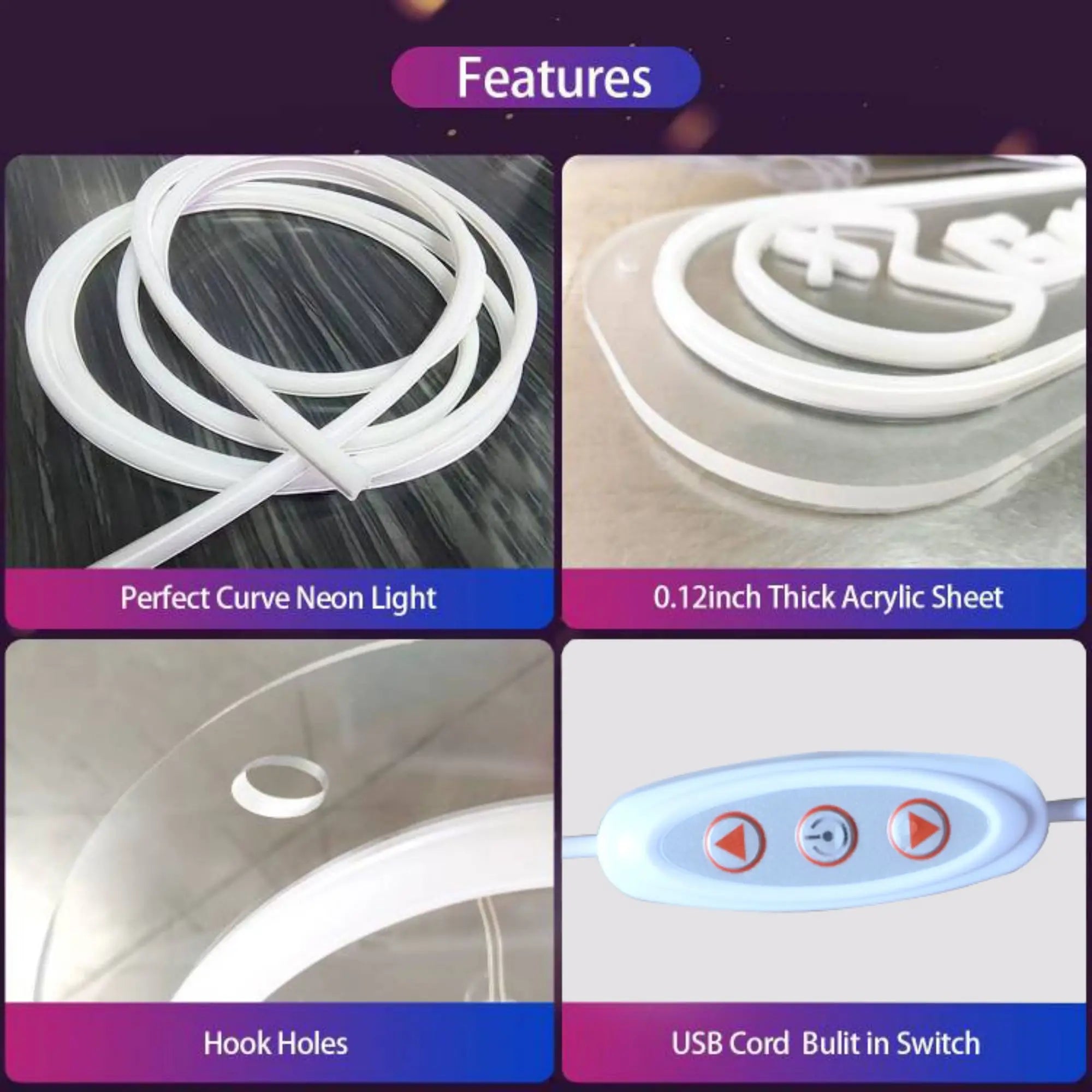 Ocean World Porthole Neon Light Sign - Image 6