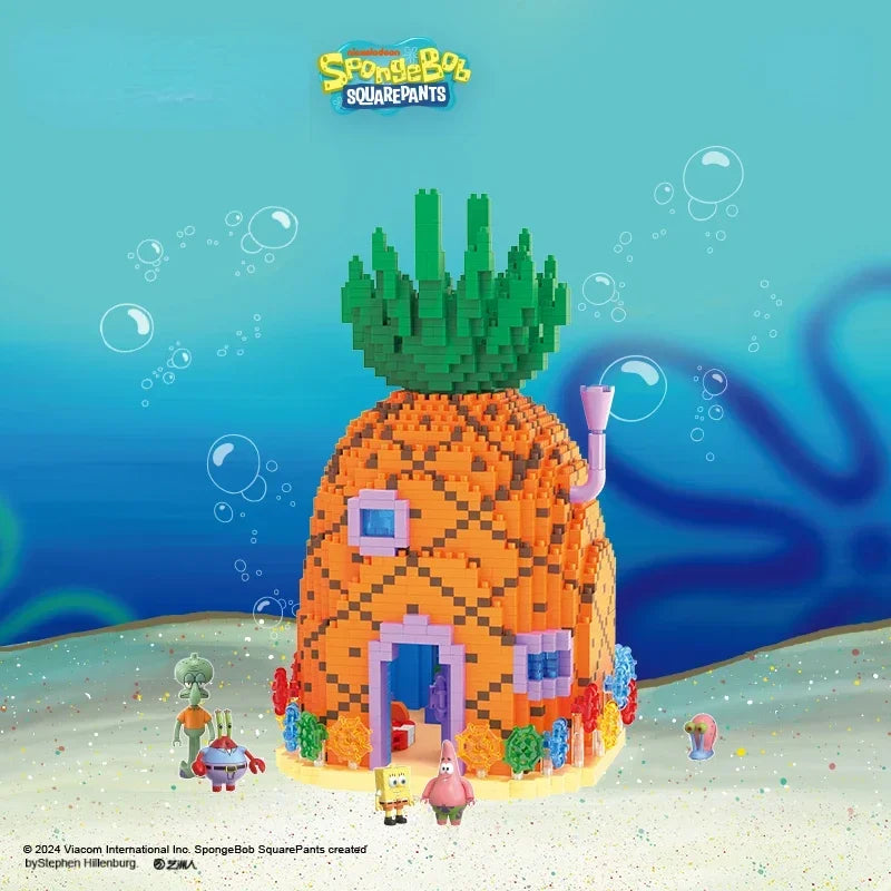 SpongeBob SquarePants Pineapple House Building Blocks - Image 9