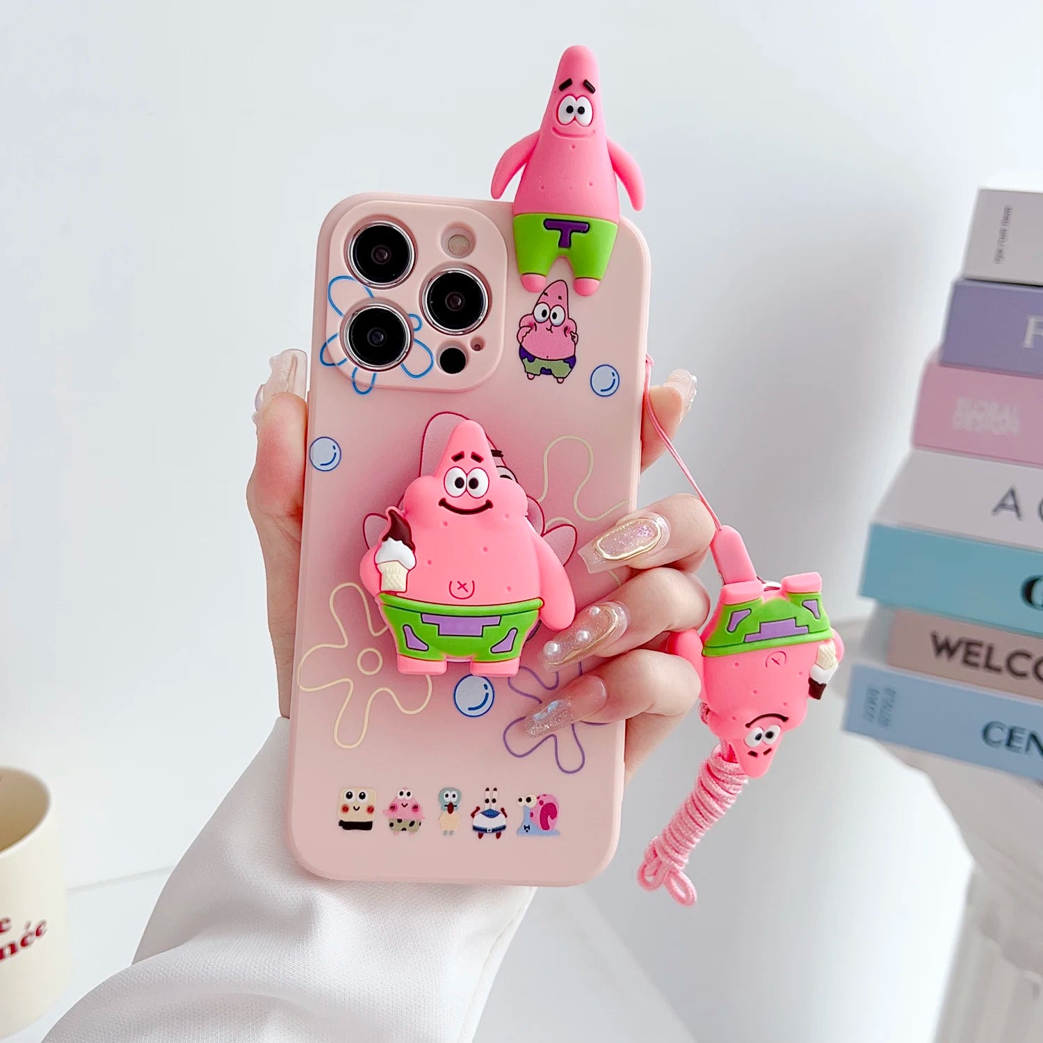 Samsung Galaxy Silicone Soft Case with Holder Rope - Image 8