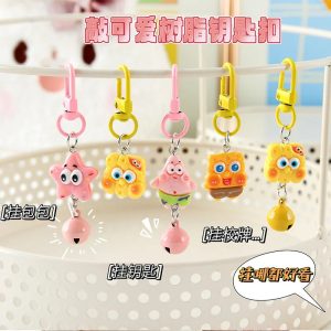 New Couple SpongeBob & Patrick Star Keychain