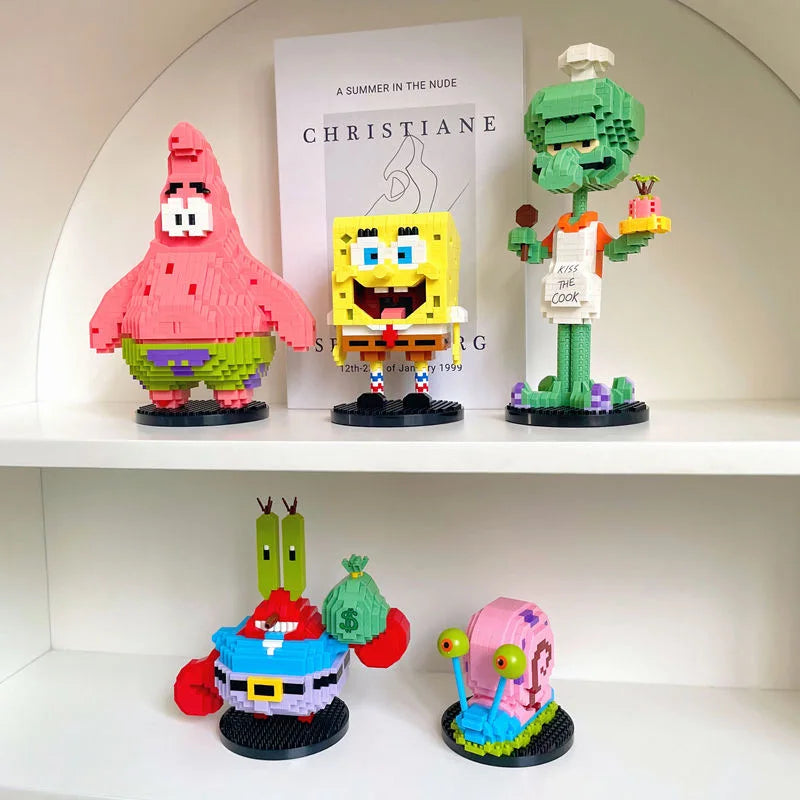 Anime SpongeBob SquarePants Micro Particle Blocks - Image 5