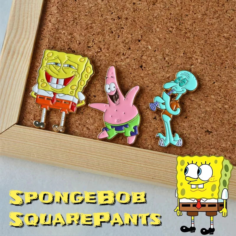SpongeBob Enamel Pin Set