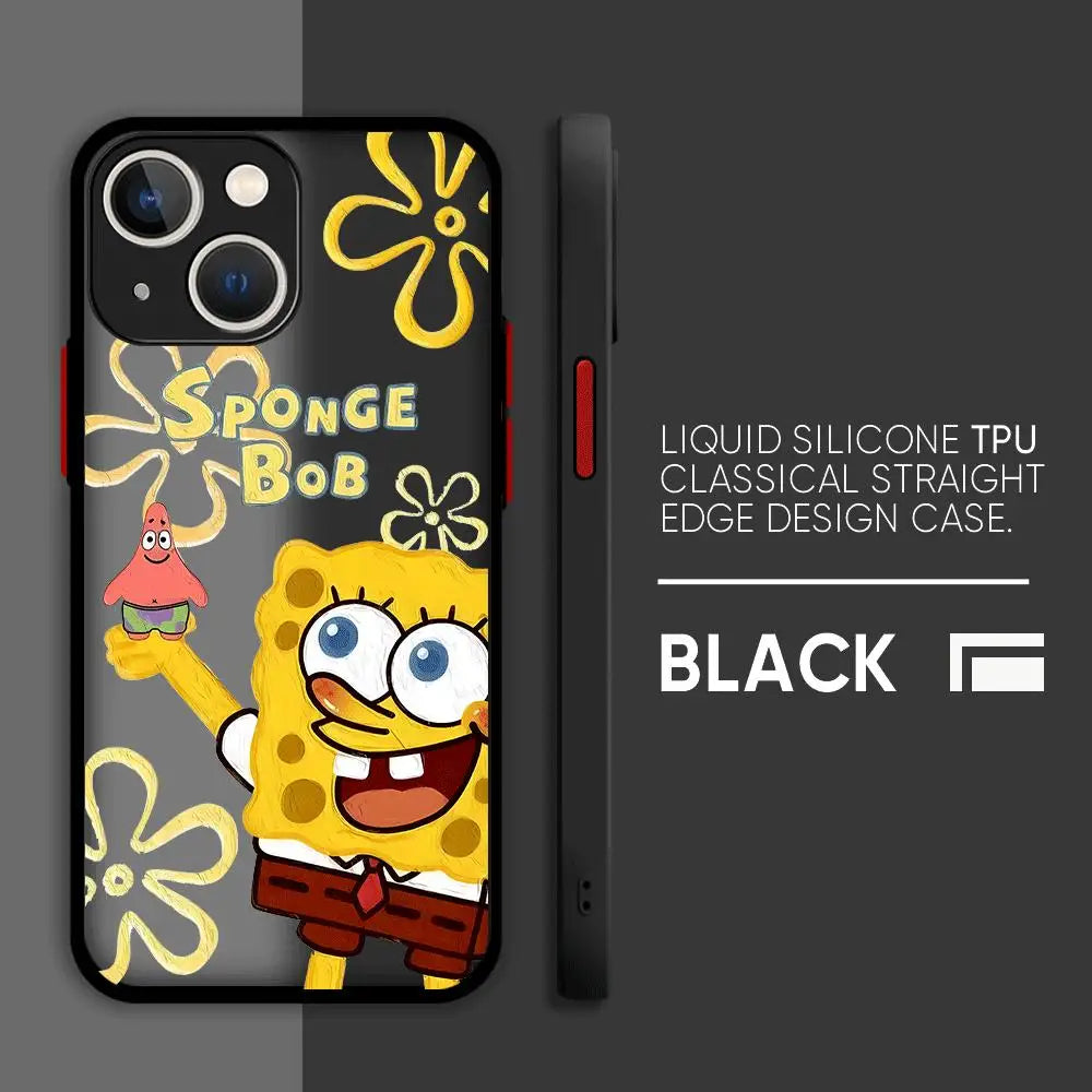 S-SpongeBob P-Patrick Star Armor Phone Case - Image 7