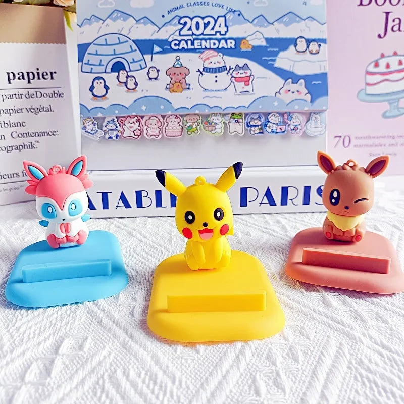 Pokémon Pikachu & Eevee Mobile Phone Holders - Image 4