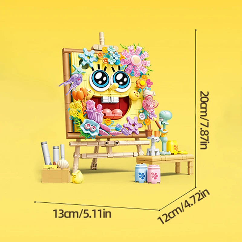 SpongeBob SquarePants Series Building Block Creative Bouquet - Image 6