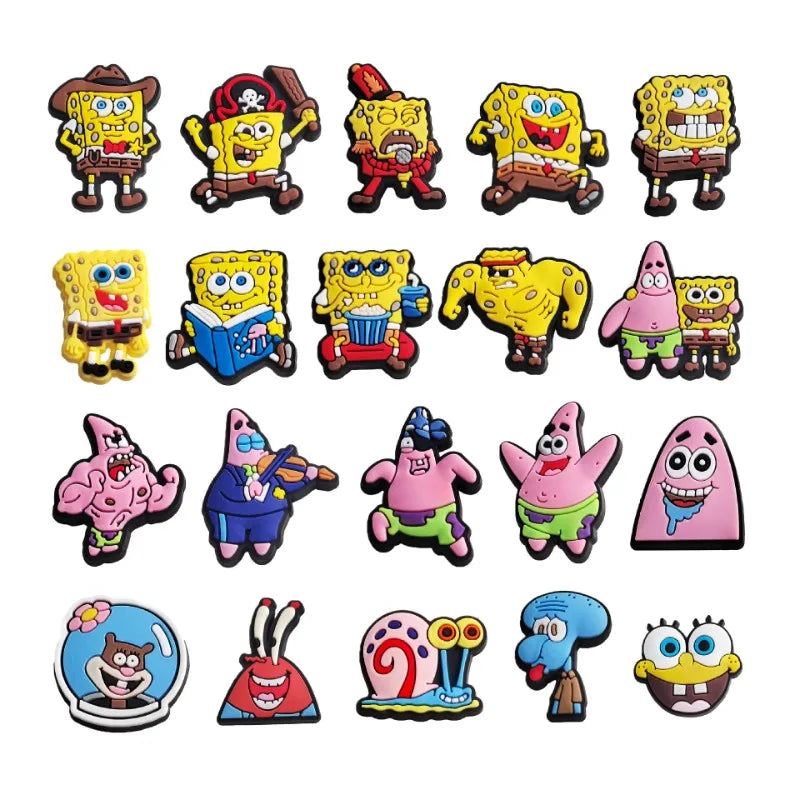 SpongeBob Shoe Flower Charms - Image 6