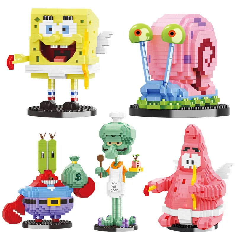 Balody SpongeBob Micro Building Blocks Set - Image 2