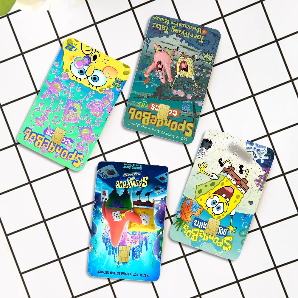 Cute SpongeBob Cartoon Game Film Cover Sticker - Image 2
