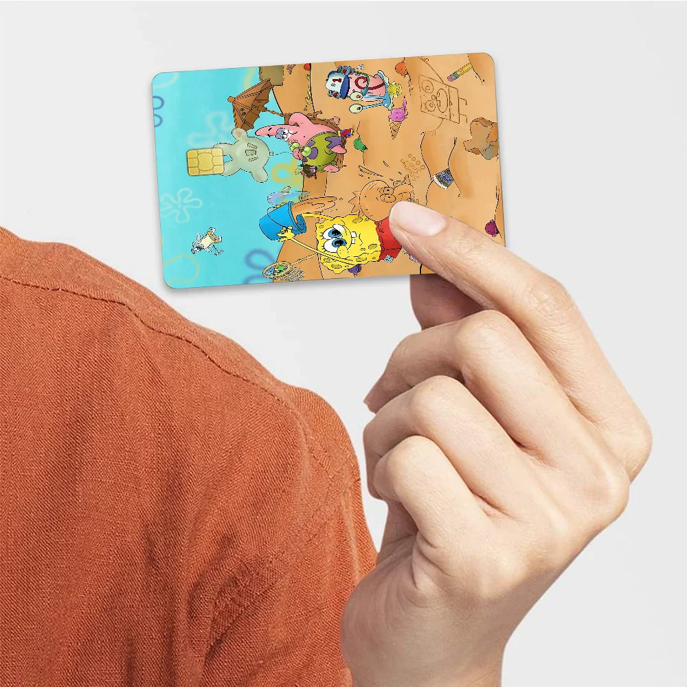 Cute SpongeBob Cartoon Game Film Cover Sticker - Image 17