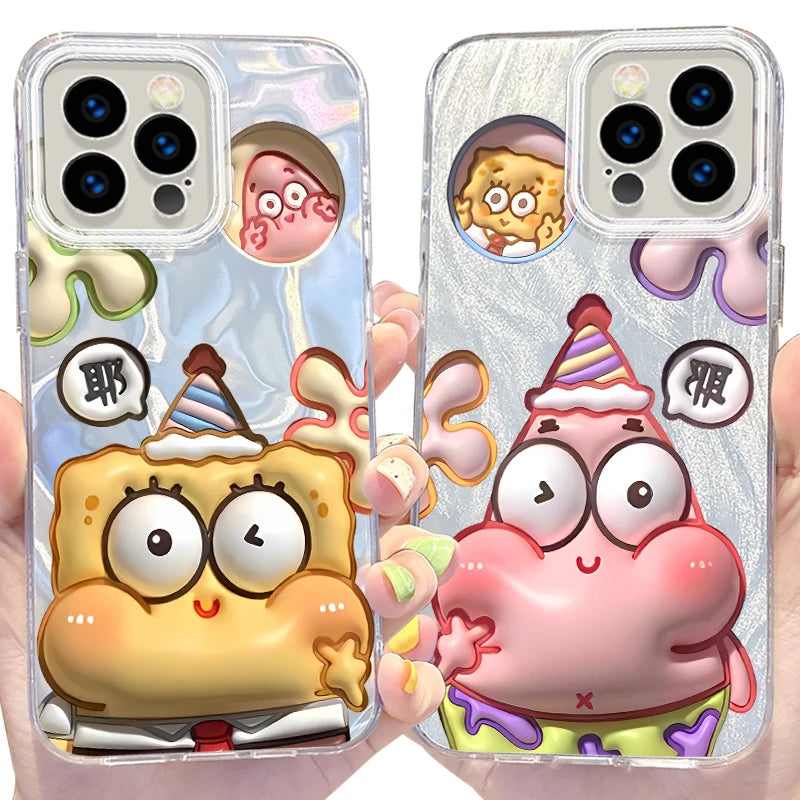 S-SpongeBobs Reflective Camlet Phone Case - Image 4