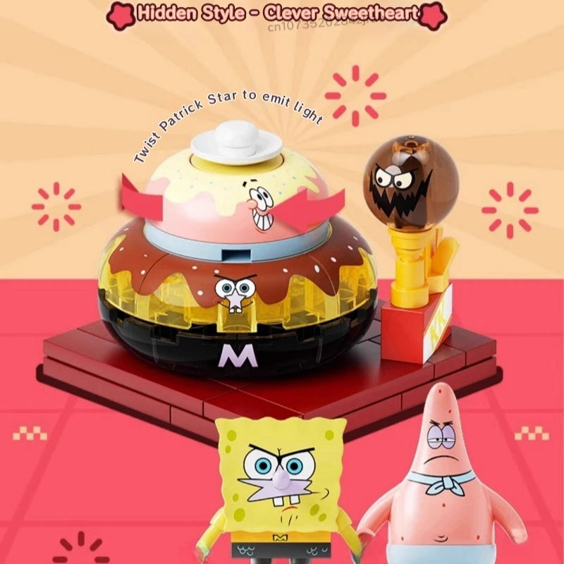 Spongebob Cartoon Patrick Star Doughnut Squidward - Image 5
