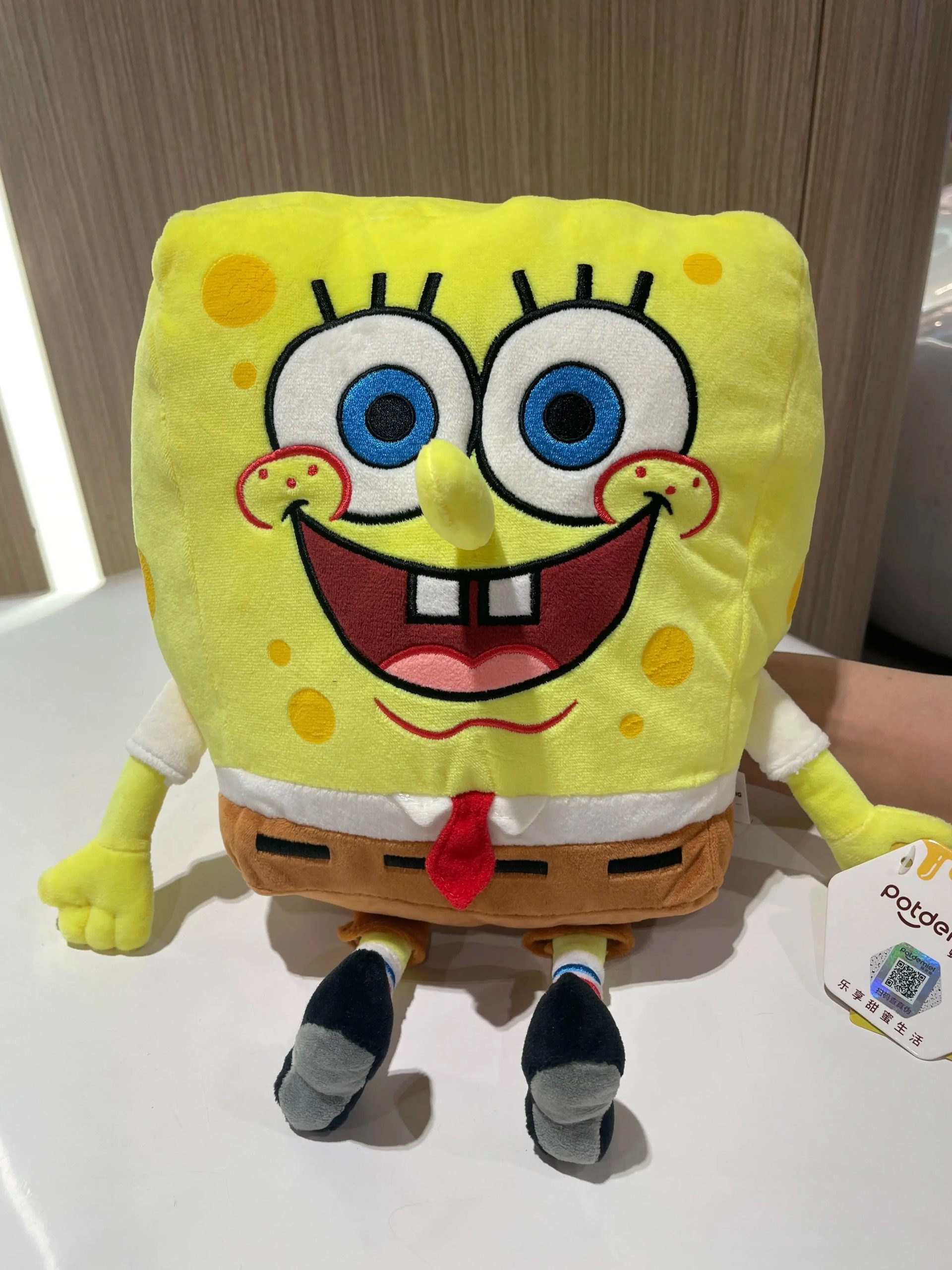 Genuine Anime SpongeBob SquarePants Plush Toy Set - Image 3