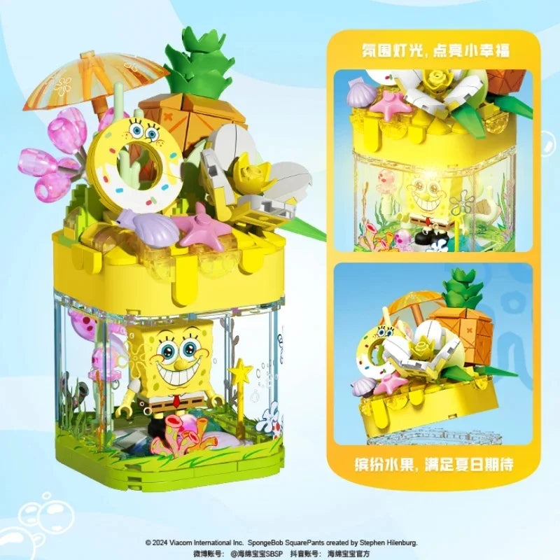 Creativity SpongeBob & Patrick House Building Block DIY - Image 4