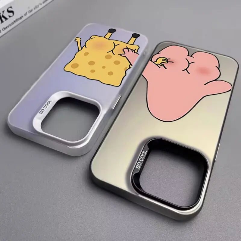 Funny Cute SpongeBob & Patrick Star Case - Image 5