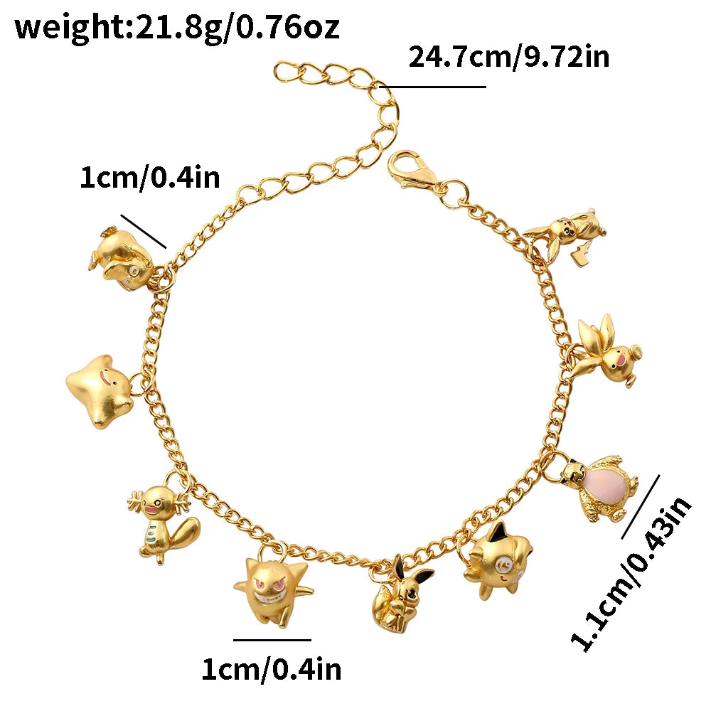 Adjustable Pokémon Anime Figure Bracelet - Image 6