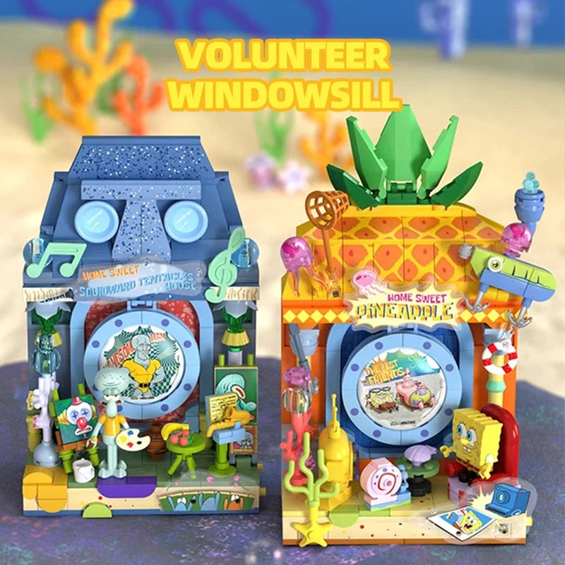 SpongeBob SquarePants Pineapple House Building Blocks