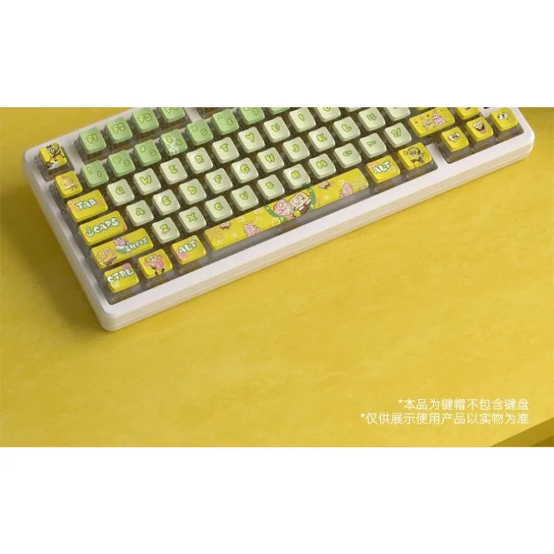 SpongeBob Keycaps PBT Heat Anime Figure - Image 6