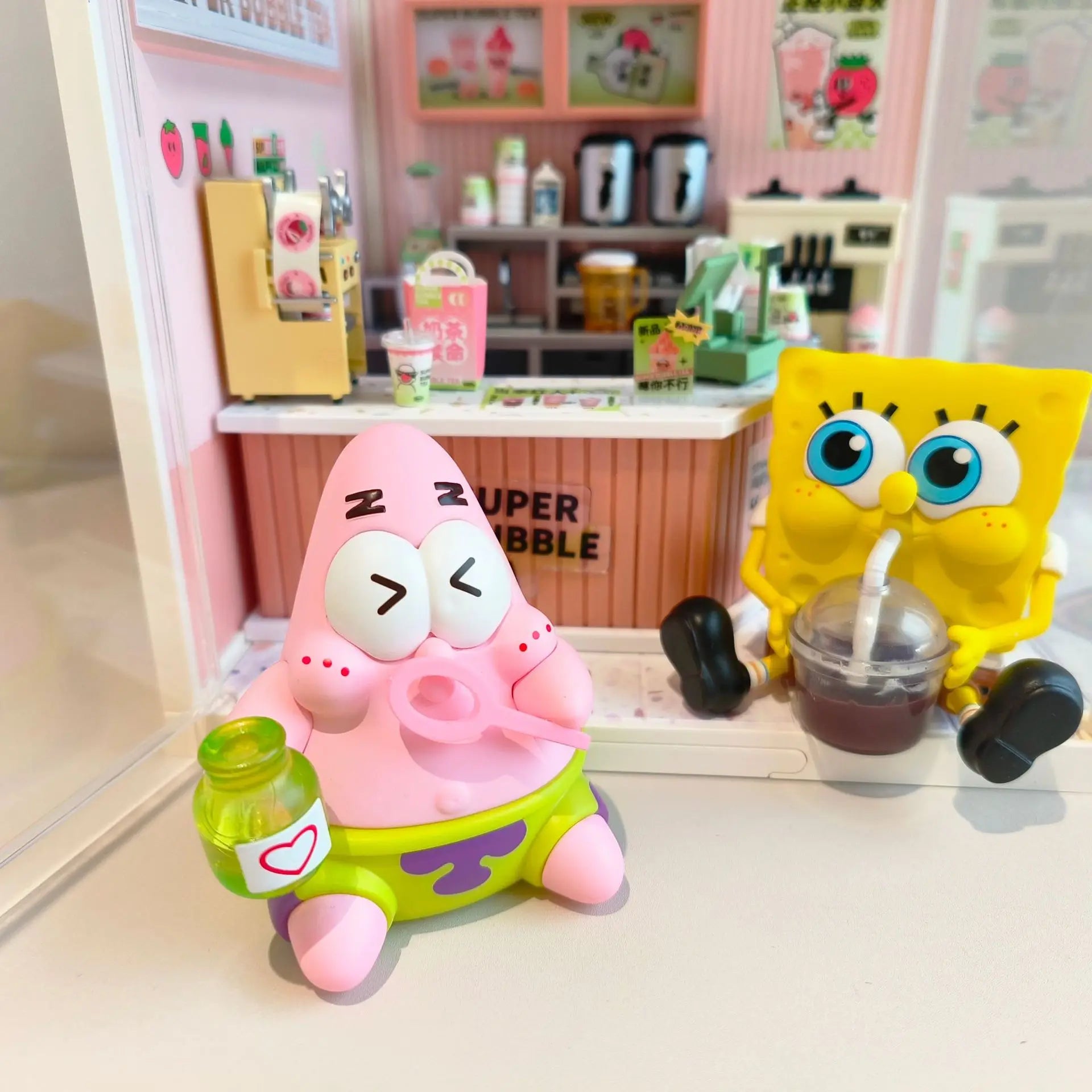 6PCS/set SpongeBob & Patrick Baby Version Figures - Image 3