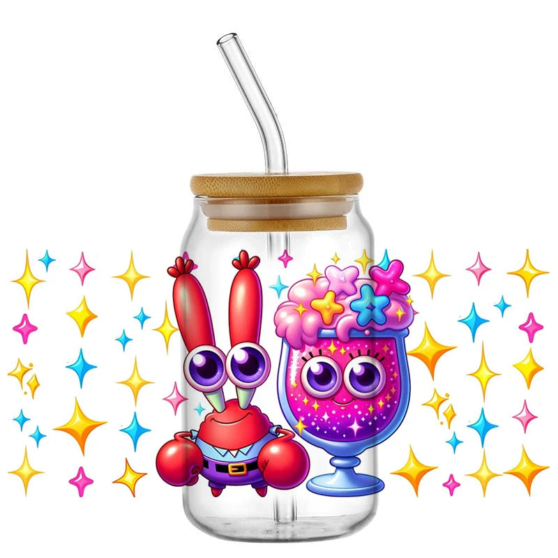 Miniso SpongeBob Cartoon UV DTF Wrap - Image 4