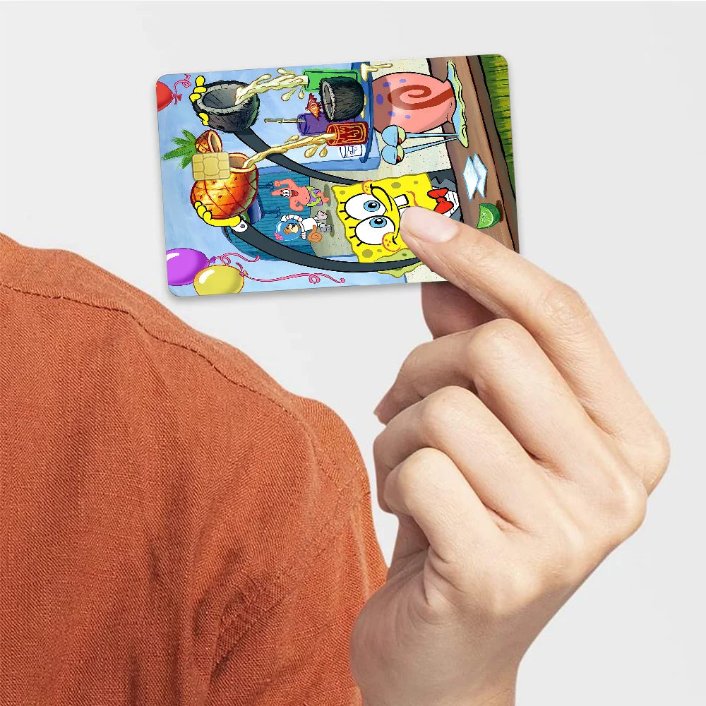 Cute SpongeBob Cartoon Game Film Cover Sticker - Image 15