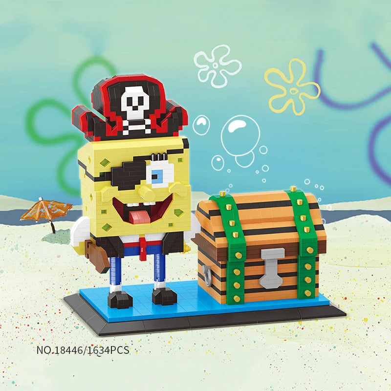 Anime SpongeBob SquarePants Micro Particle Blocks - Image 14