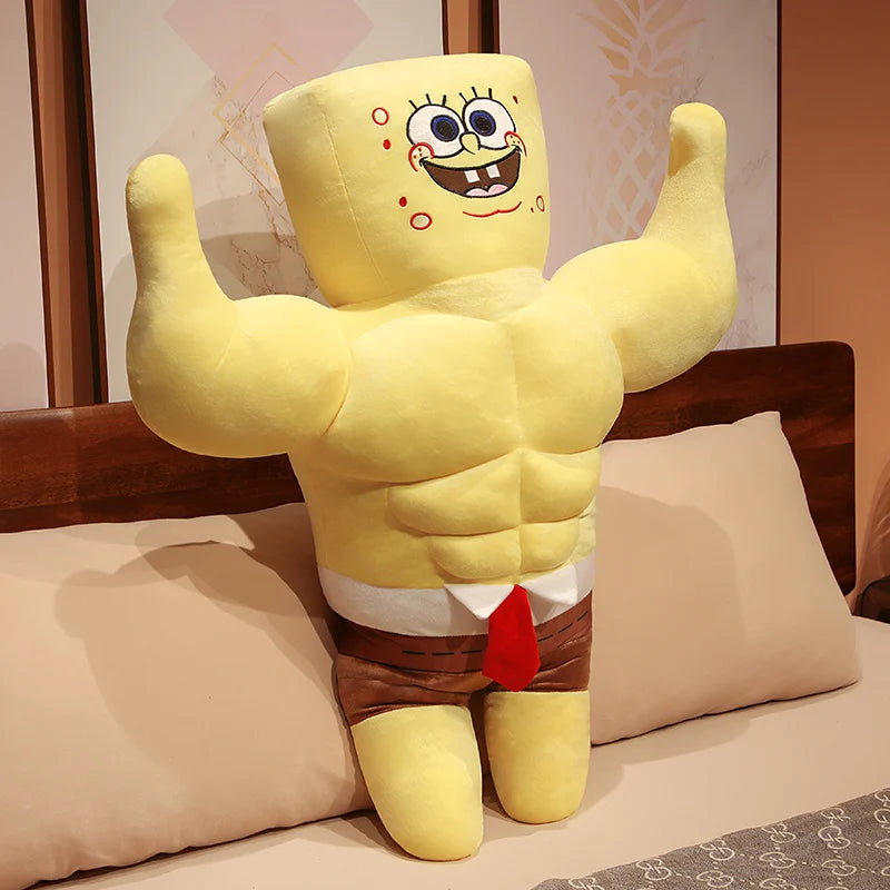 Big Size Muscular SpongeBob & Patrick Star Plush Toys - Image 9
