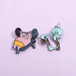 SpongeBob SquarePants Patrick Star Brooch Lapel Pins