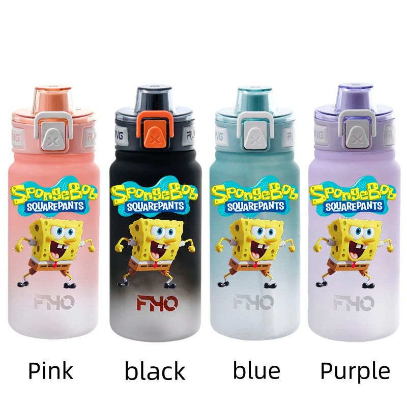 750ml SpongeBob Patrick Star Fitness Sports Water Bottle - Image 4