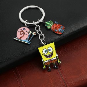 SquarePants Gary the Snail Enamel Keychain