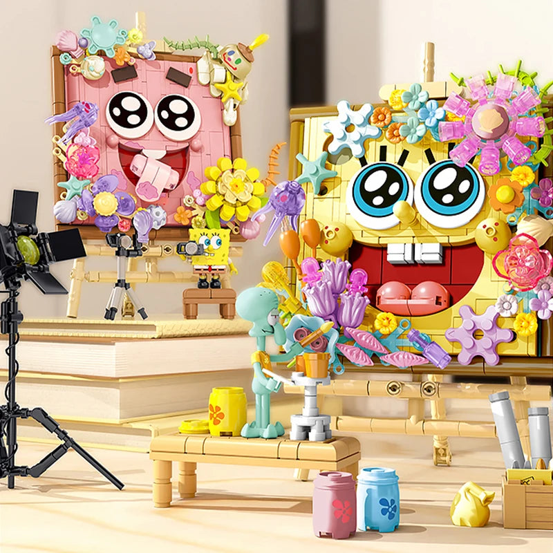 SpongeBob SquarePants Series Building Block Creative Bouquet - Image 2