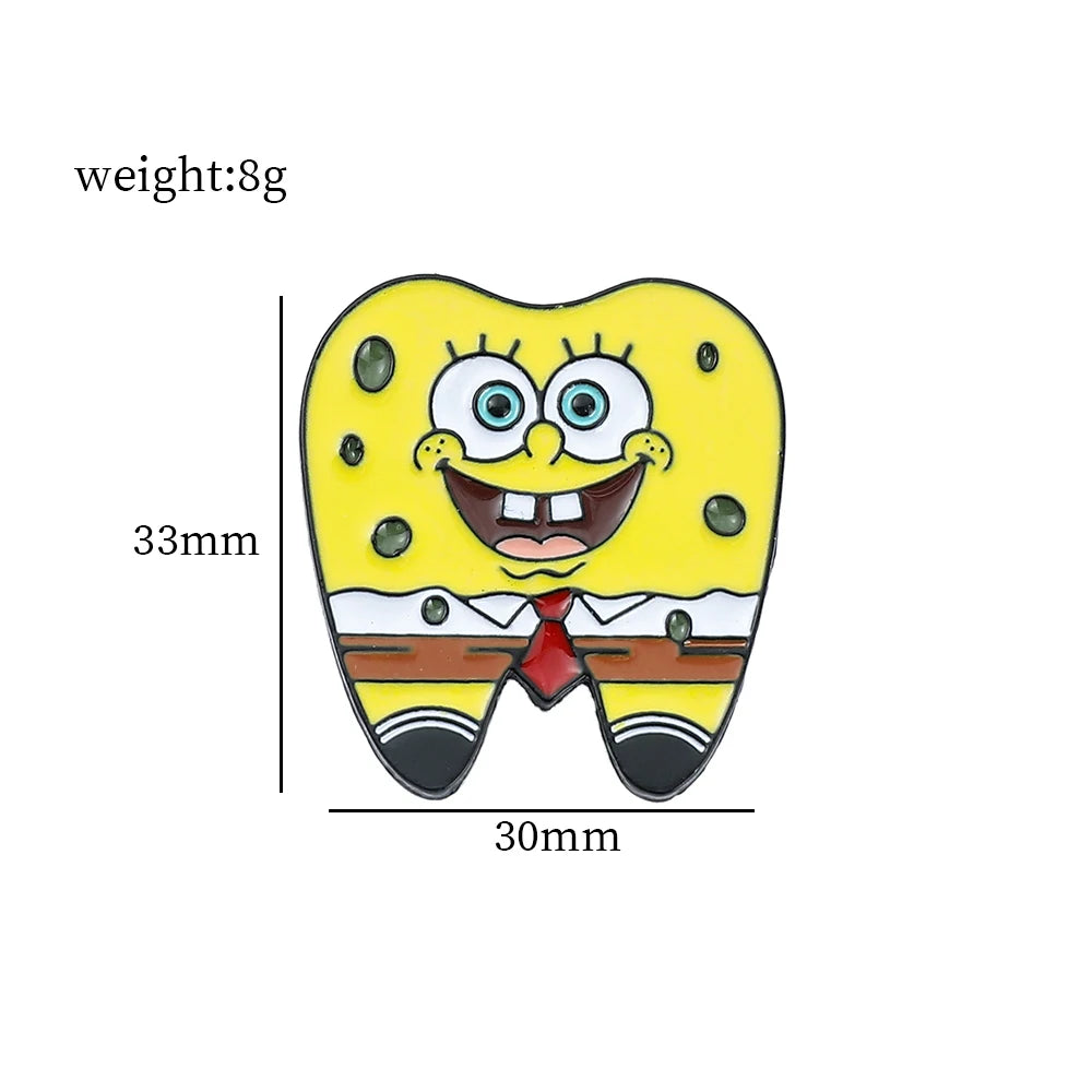 Anime SpongeBob SquarePants Brooch - Image 2