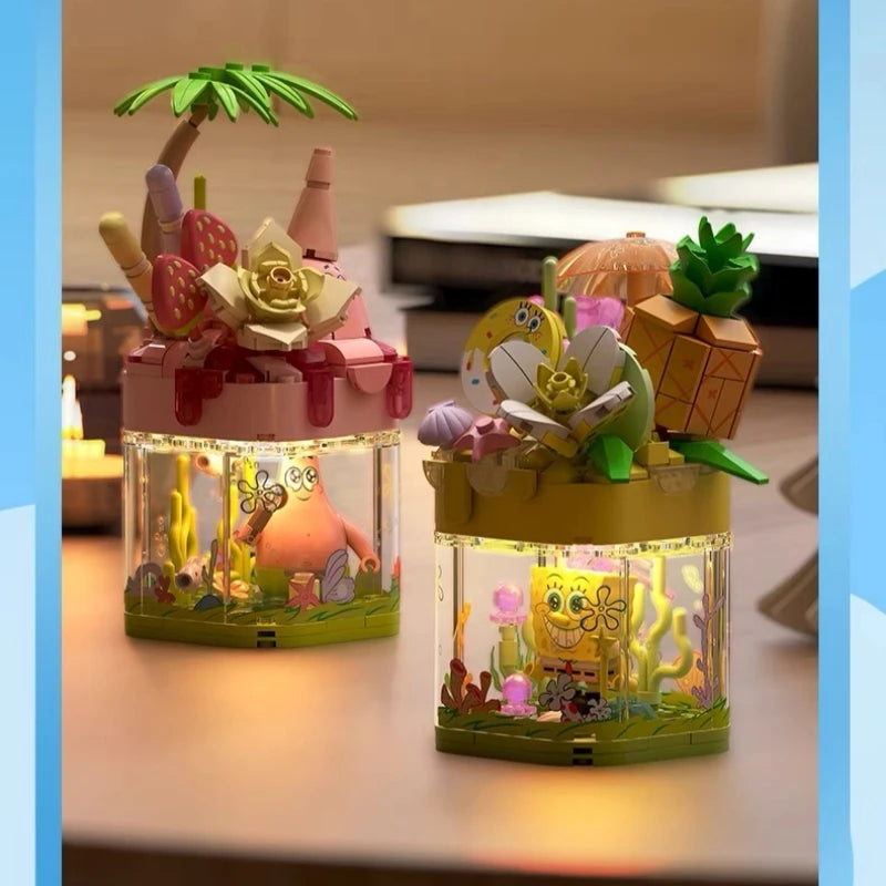 SpongeBob SquarePants Cosy Night Light Building Blocks - Image 2