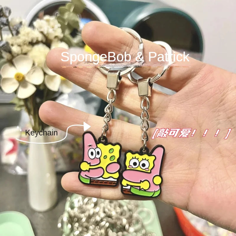 SpongeBob & Patrick Star Couple Keychain - Image 2