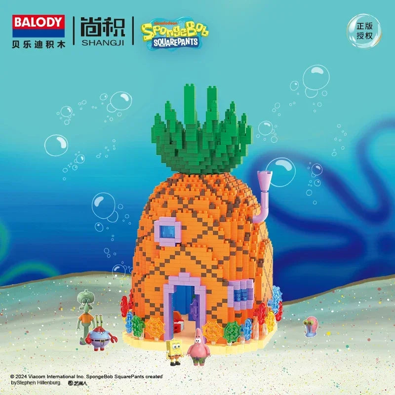 SpongeBob SquarePants Pineapple House Building Blocks - Image 4