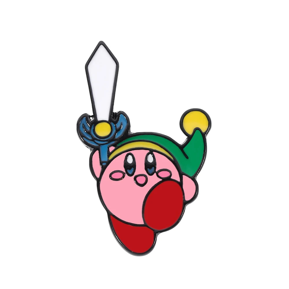 Anime Kirby Enamel Pin - Image 7