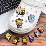 SpongeBob Shoe Flower Charms