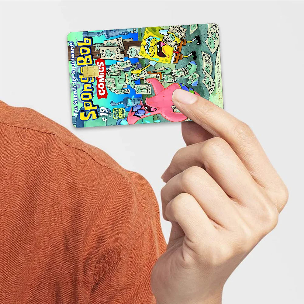Cute SpongeBob Cartoon Game Film Cover Sticker - Image 13