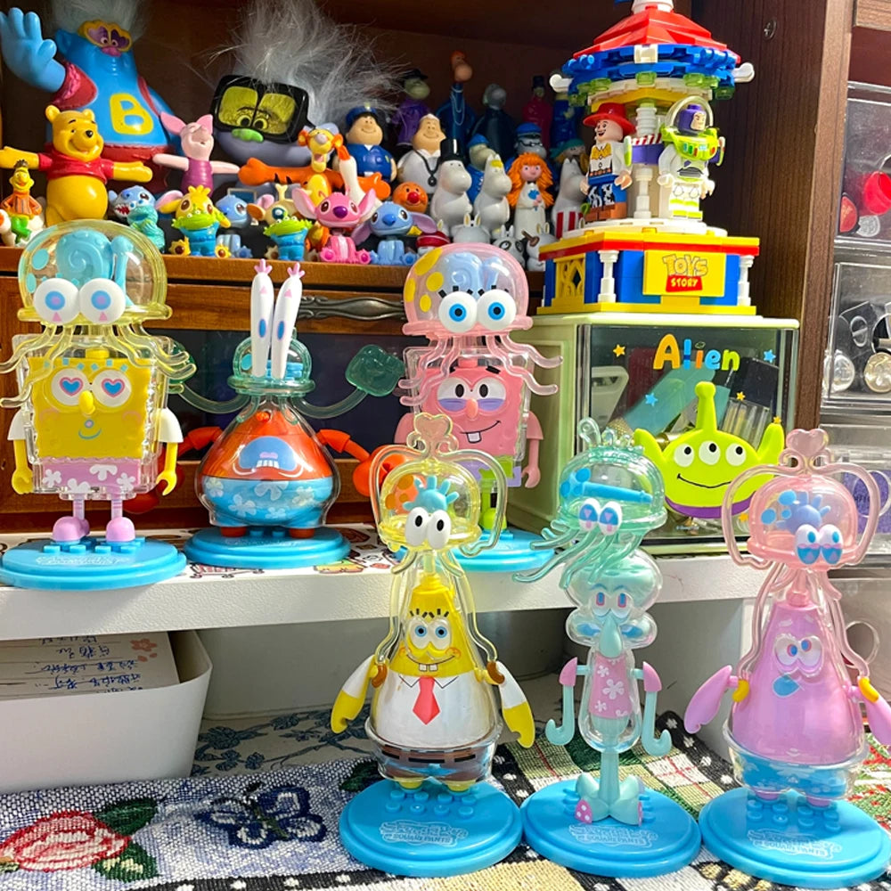 SpongeBob SquarePants Cartoon Figure Set - Image 3