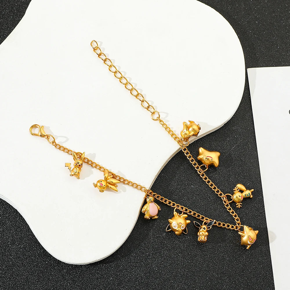 Adjustable Pokémon Anime Figure Bracelet - Image 5