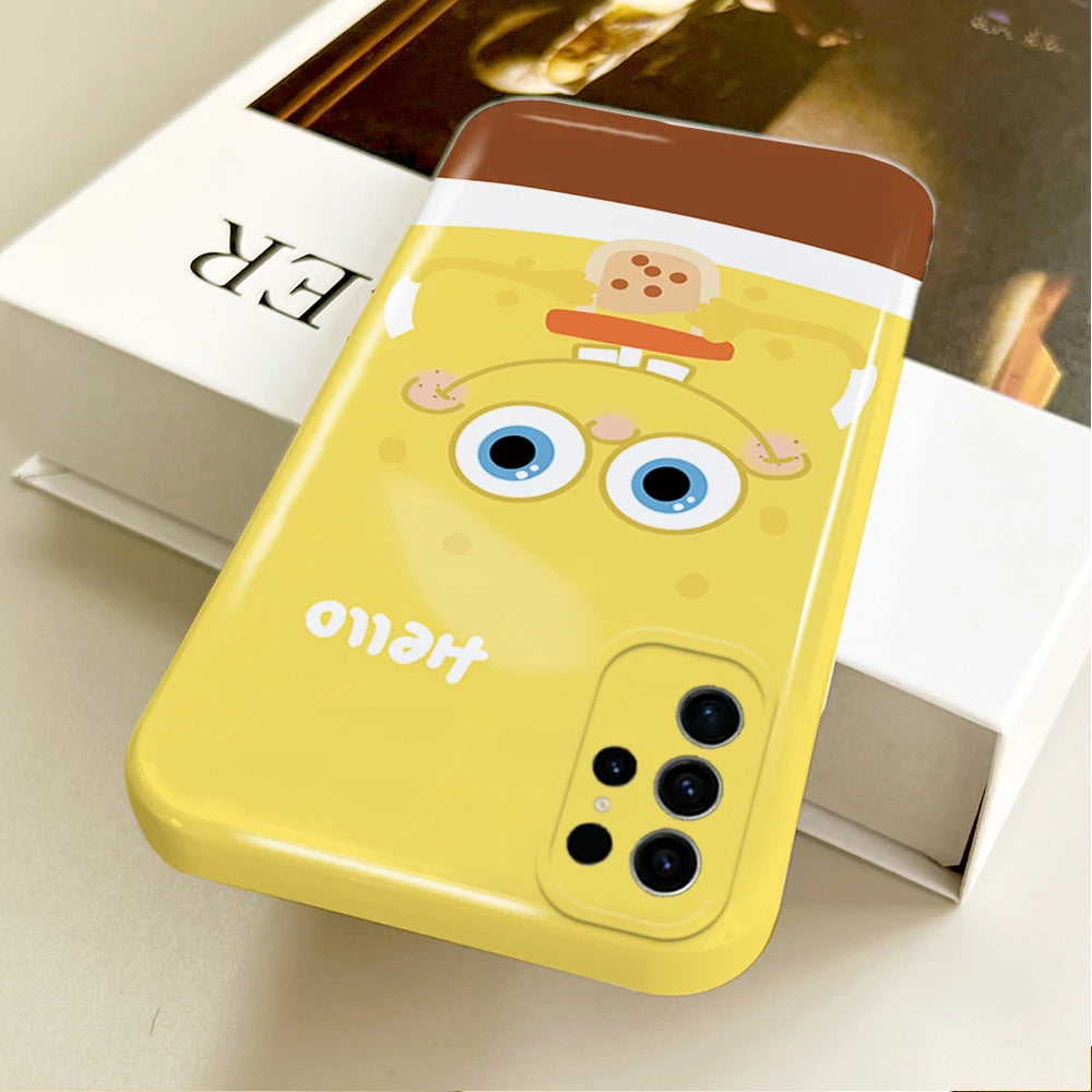 Cartoon S-SpongeBob SquarePants Phone Case - Image 3