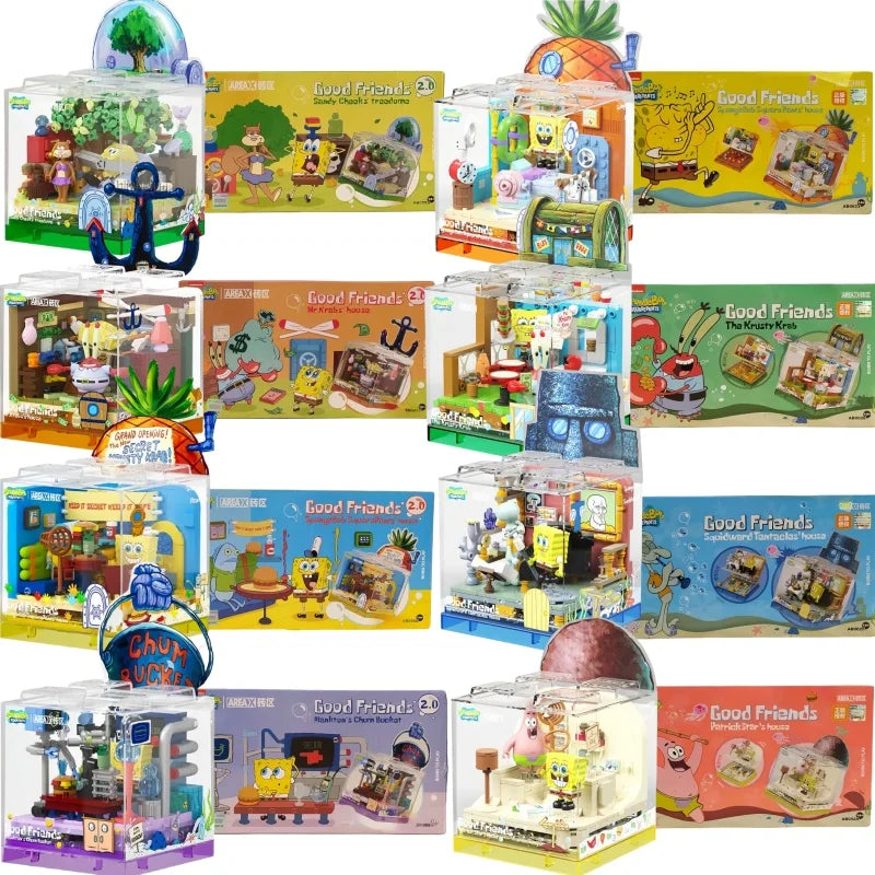 Original SEMBO BLOCK SpongeBob Building Blocks