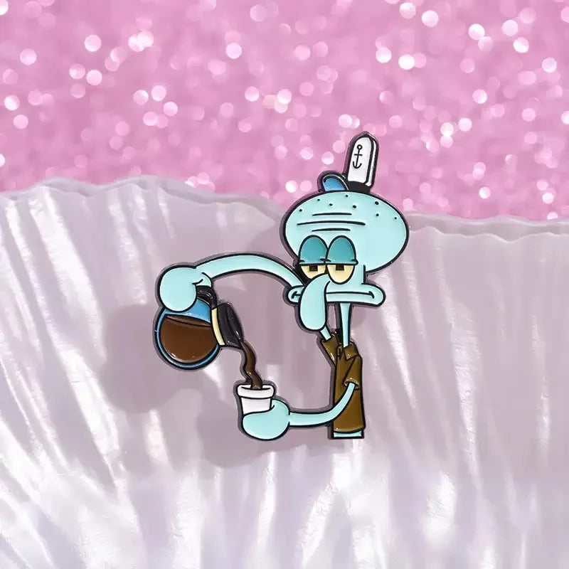 SpongeBob SquarePants Patrick Star Brooch Lapel Pins - Image 2