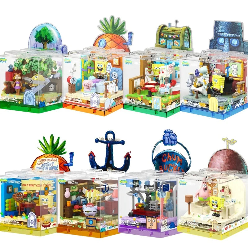 Original SEMBO BLOCK SpongeBob Building Blocks - Image 6
