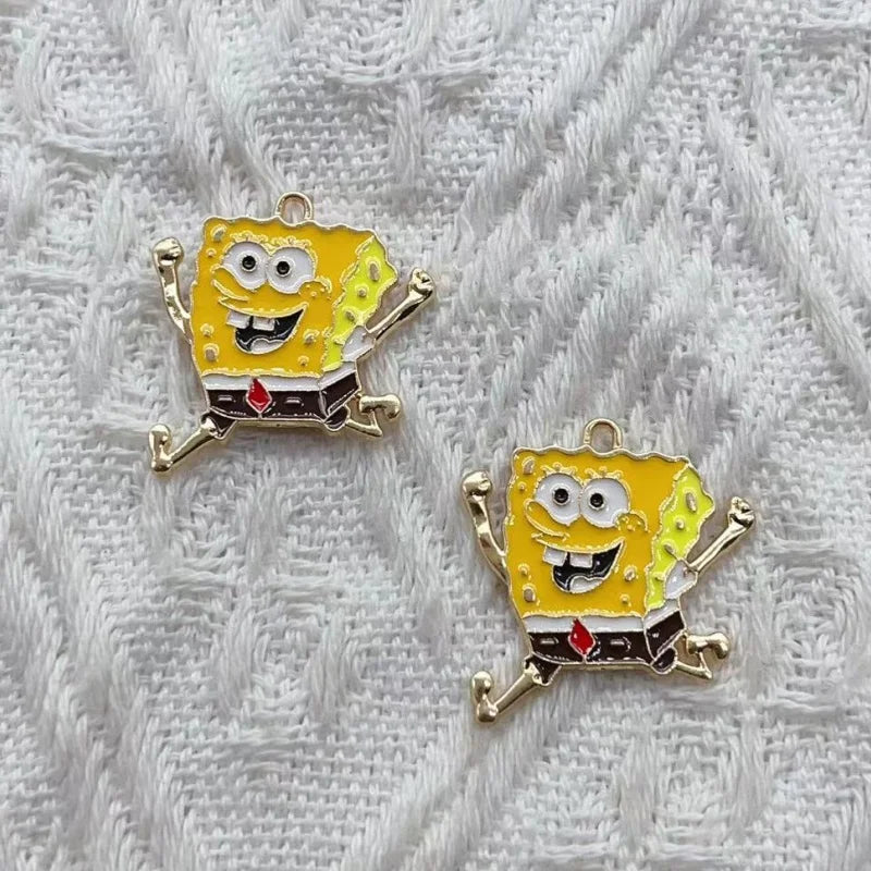 10PCS SpongeBob & Patrick Star DIY Accessories - Image 4