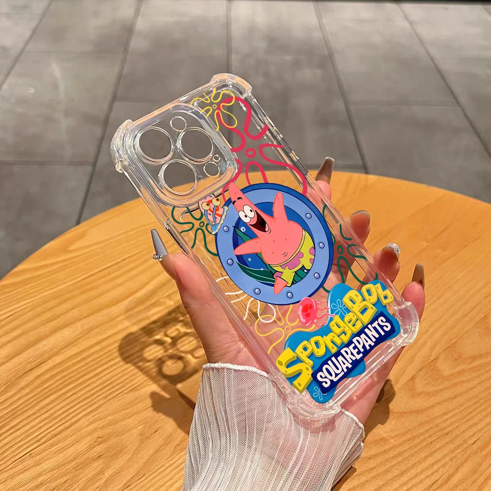 SpongeBob & Patrick Soft Silicone Phone Cases - Image 7