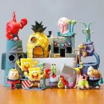 12PCS/set Anime SpongeBob