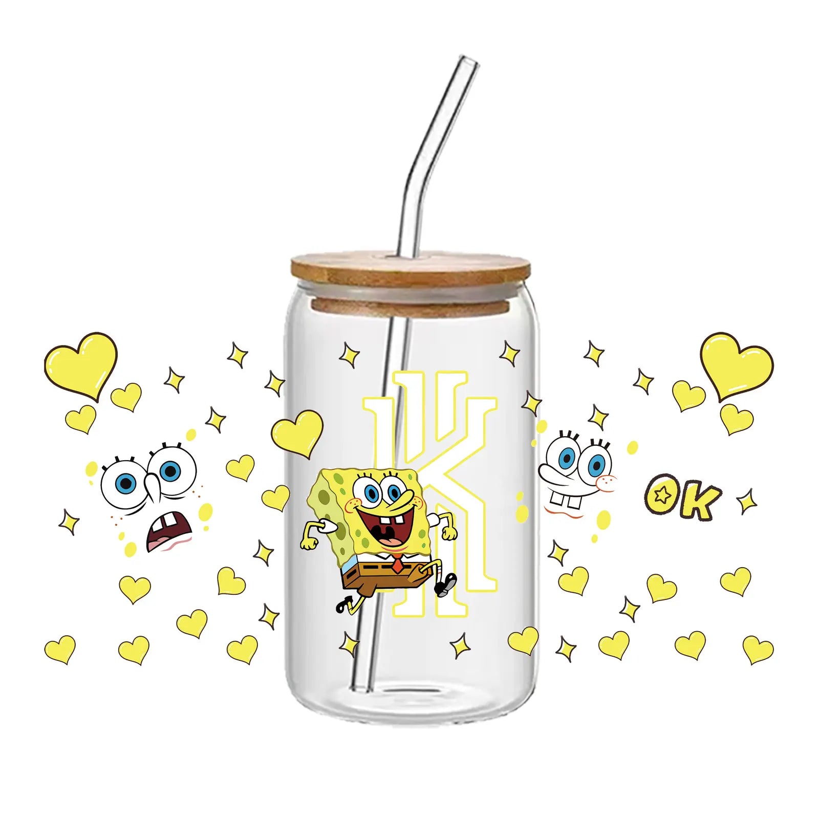 SpongeBob UV DTF Transfer Sticker - Image 5