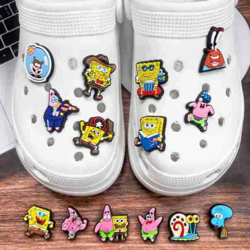 SpongeBob Shoe Flower Charms - Image 2