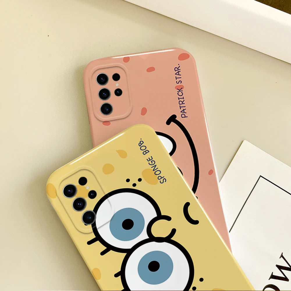 Cartoon S-SpongeBob SquarePants Phone Case - Image 4